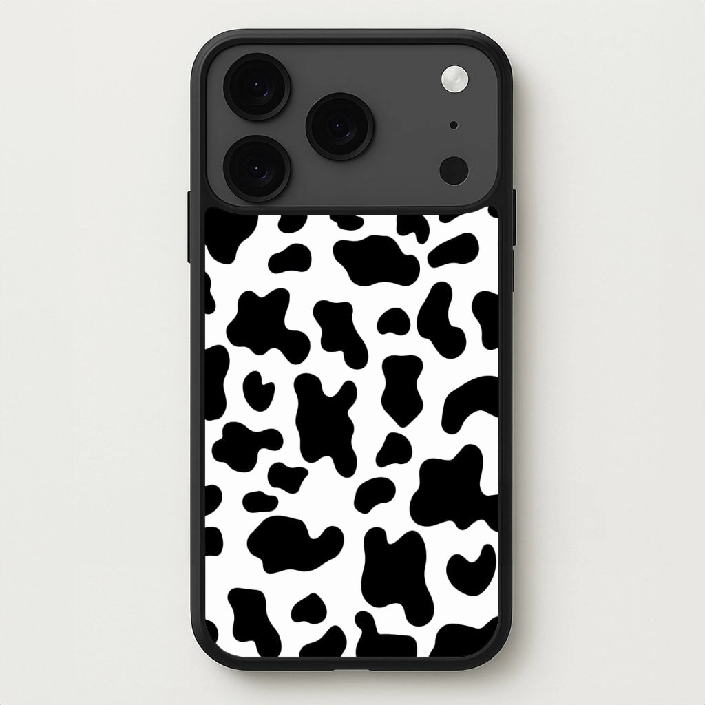 Cow - Animal Patterns Phone Case Flexible Edge Smooth Lining