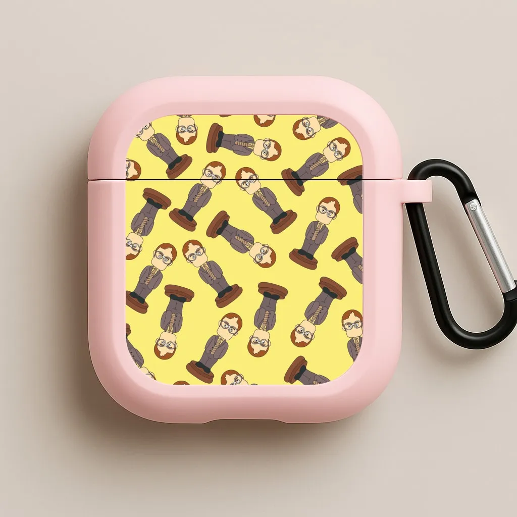 sporty style airpods protector lightweight dustproof protector Dwight Pattern AirPods Case