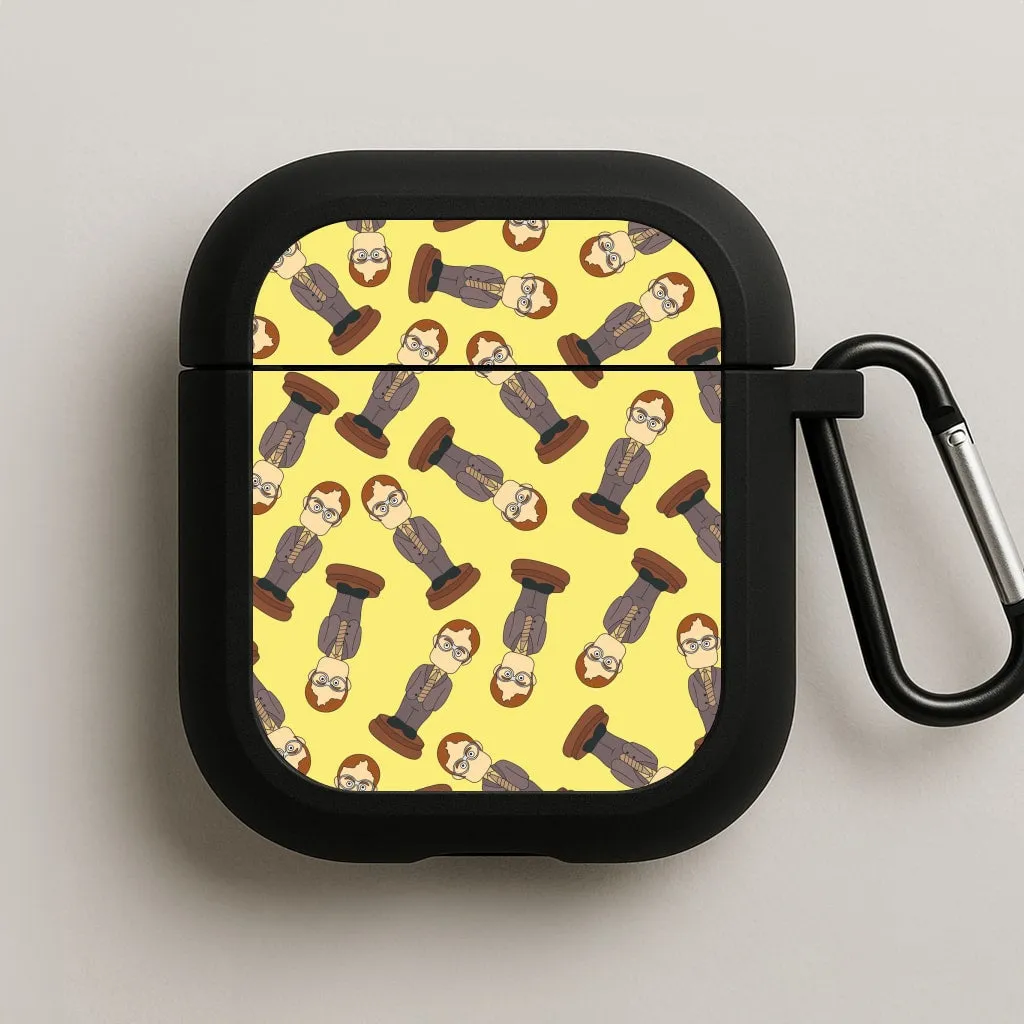 Dwight Pattern AirPods Case vibrant color airpods cover