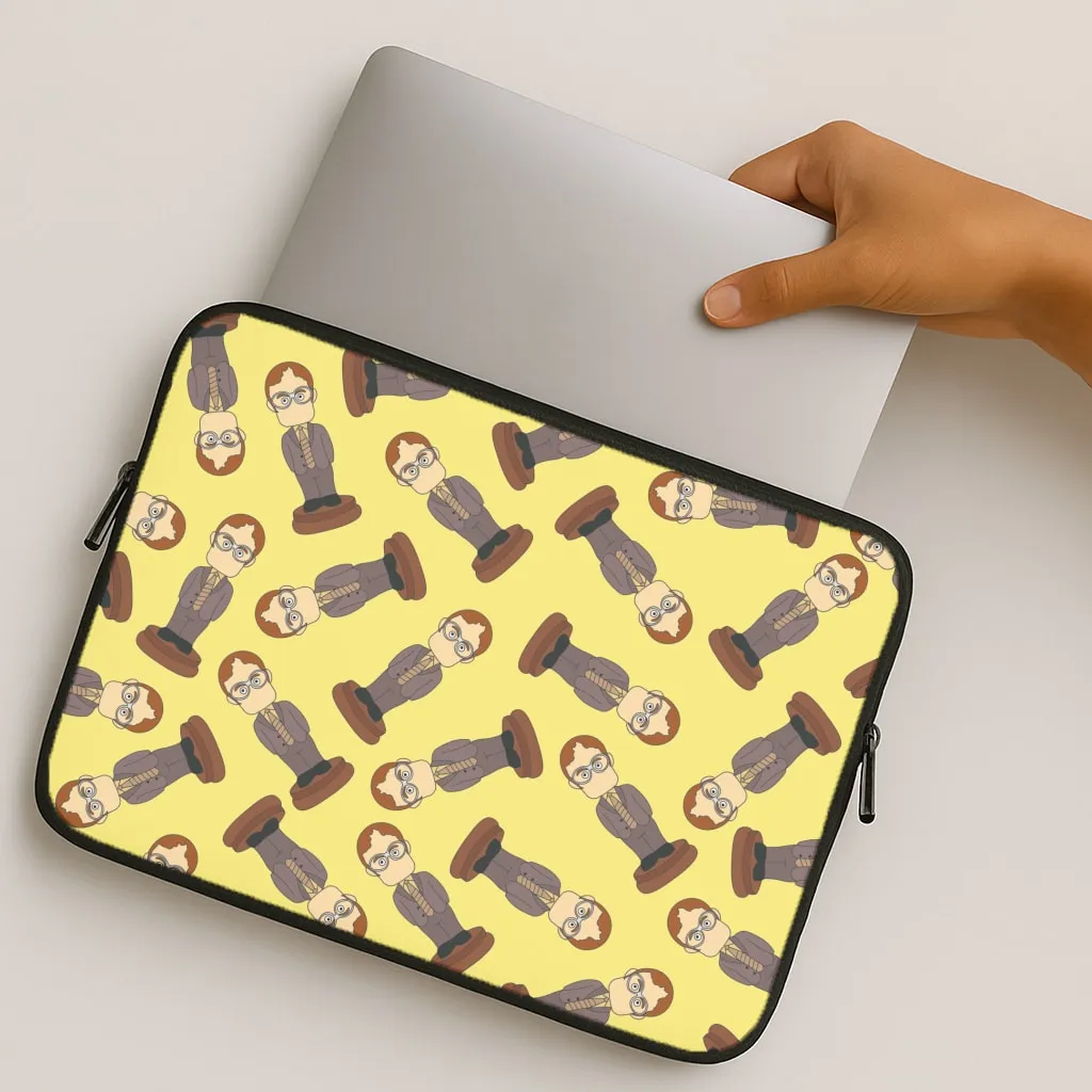Dwight Pattern Laptop Sleeve Minimal Pattern Texture