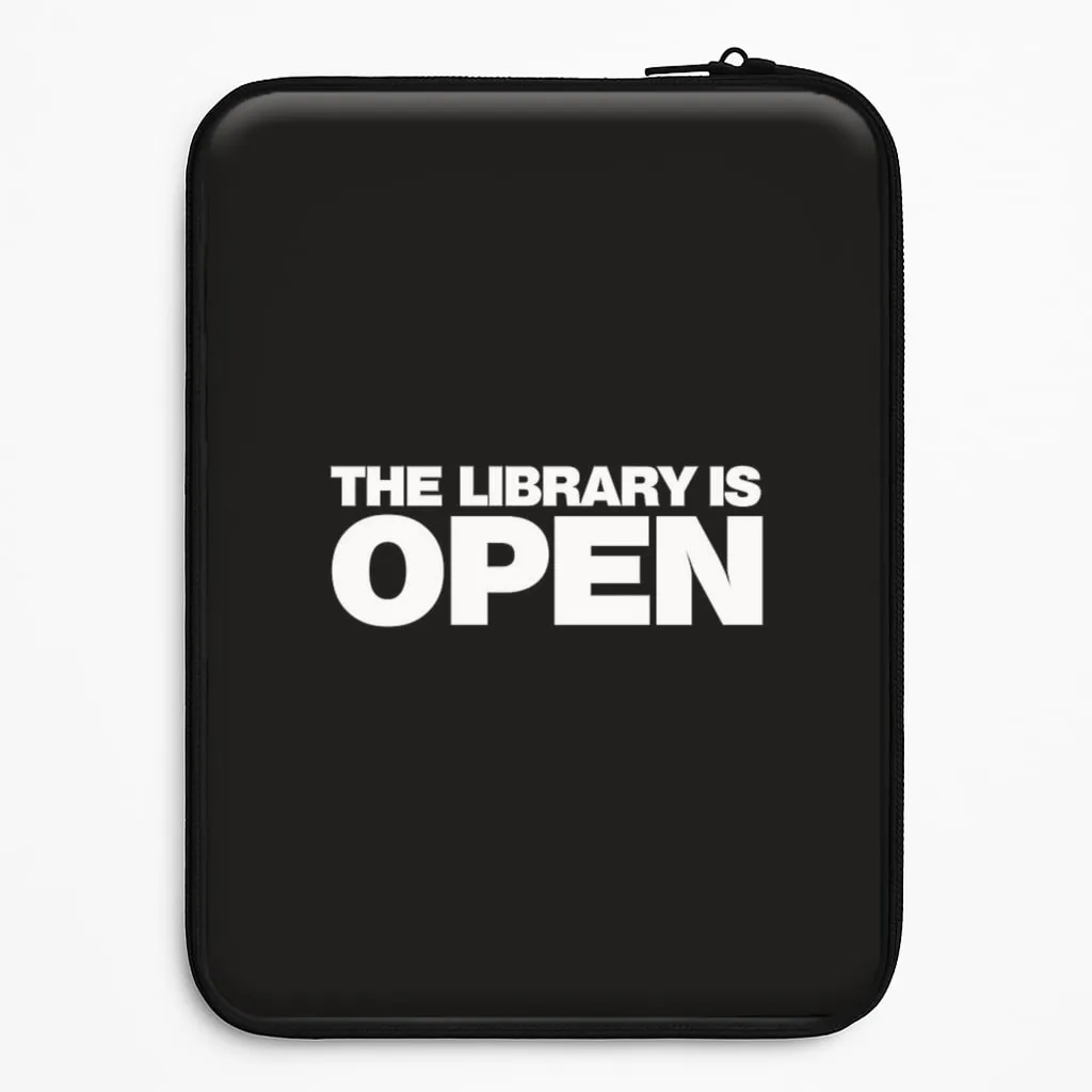 Elegant Look Slim Profiled The Library is OPEN - Drag Queen's Drag Race Laptop Sleeve
