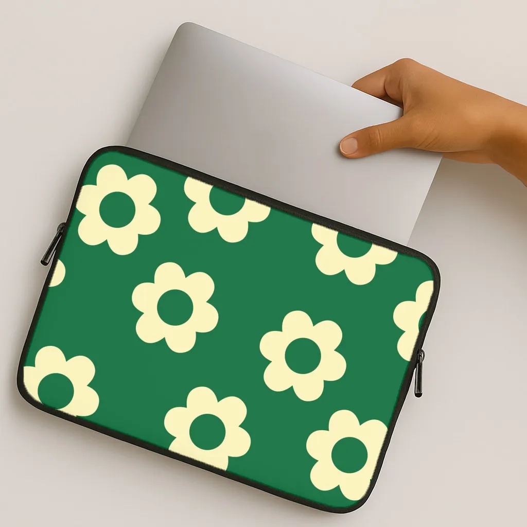 Flexible Feel Psychedelic Pattern IV Laptop Sleeve