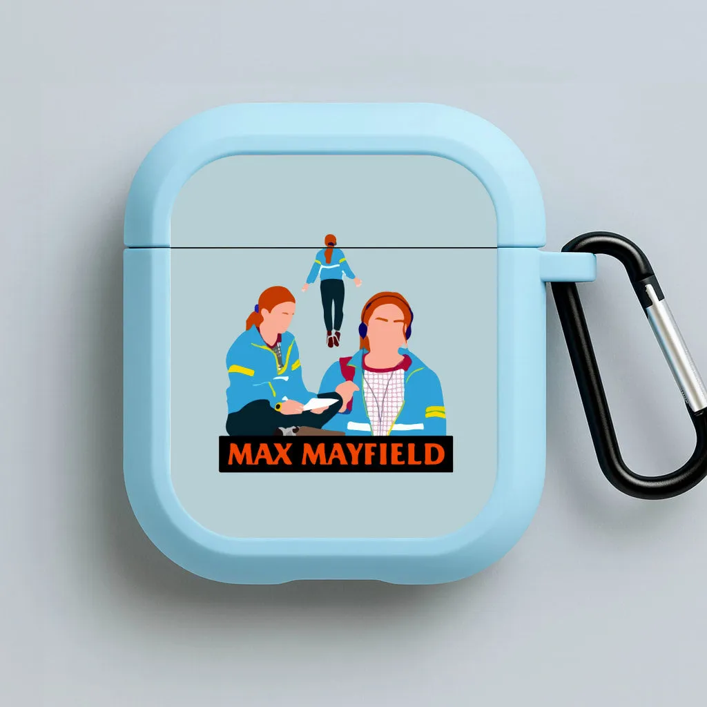 Max Mayfield AirPods Case Soft Silicone Grip Creative Protective Case