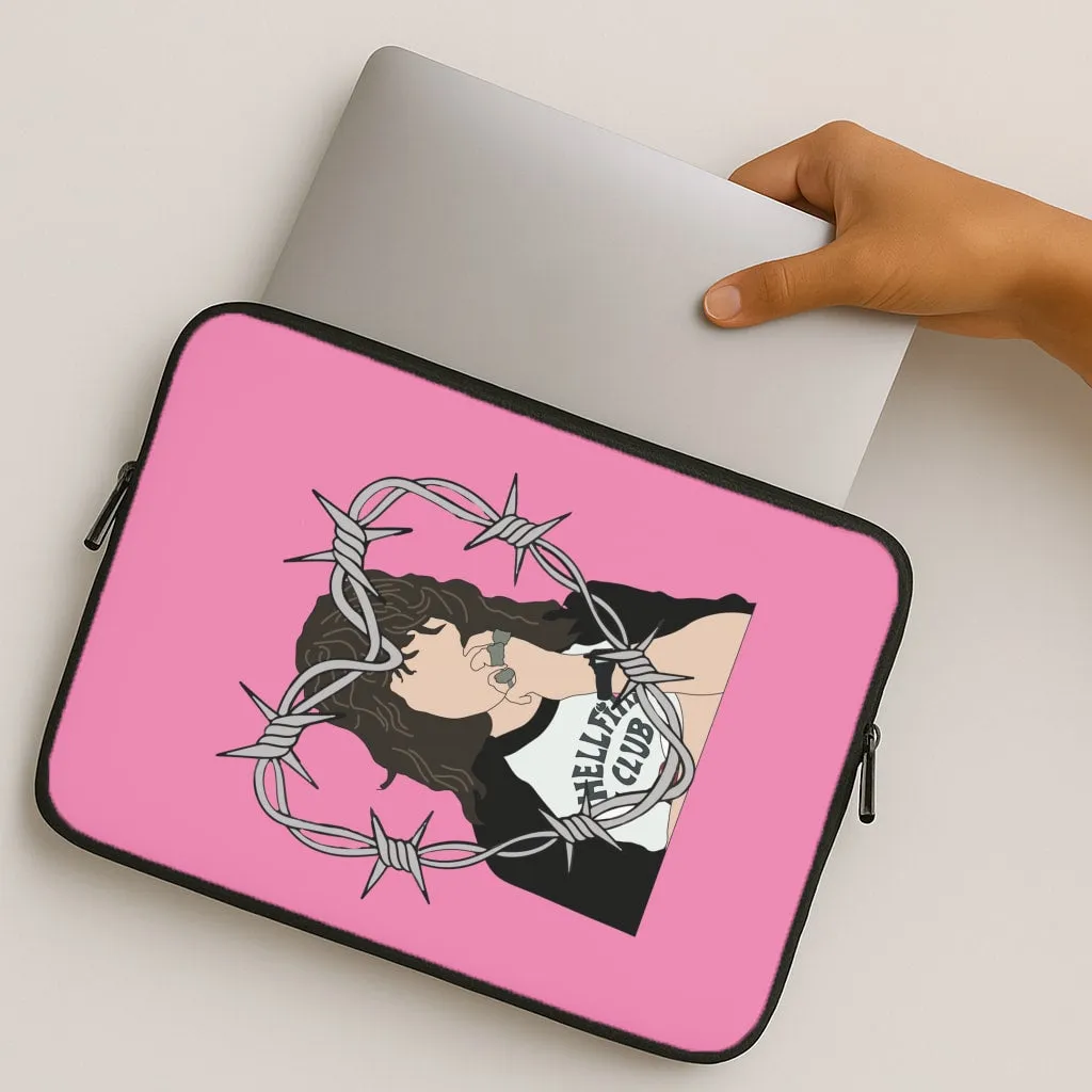 Eddie Heart Laptop Sleeve Light Form