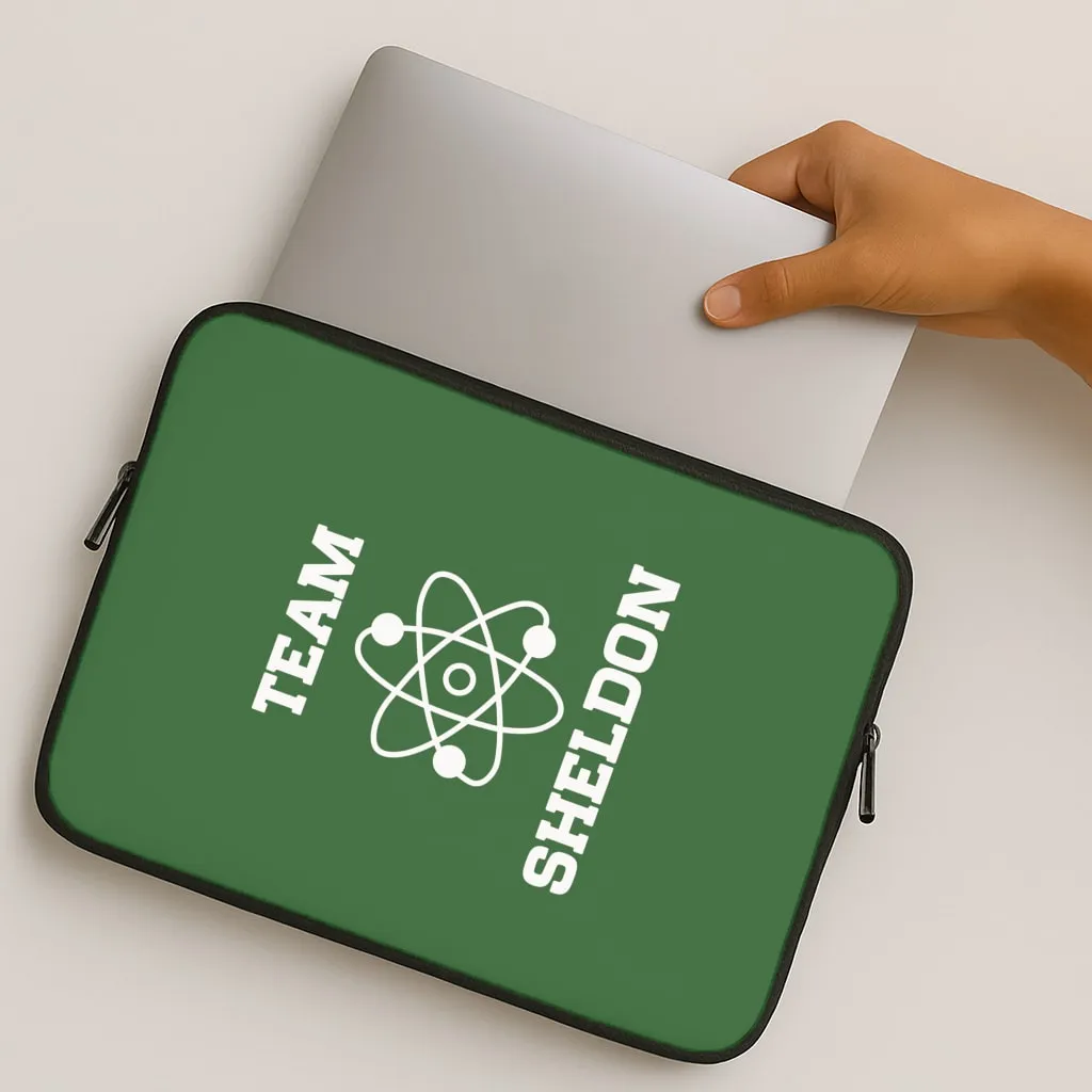 Team Sheldon - Sheldon Laptop Sleeve Edge Reinforced