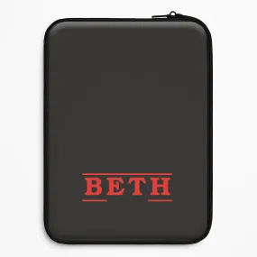anti fingerprint Title - Personalised Stranger Laptop Sleeve