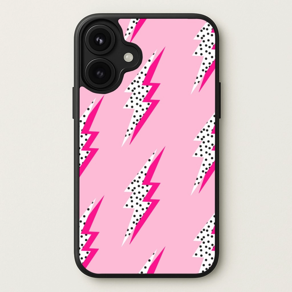 Lightning Bolt Phone Case Gift Choice Minimal Feature