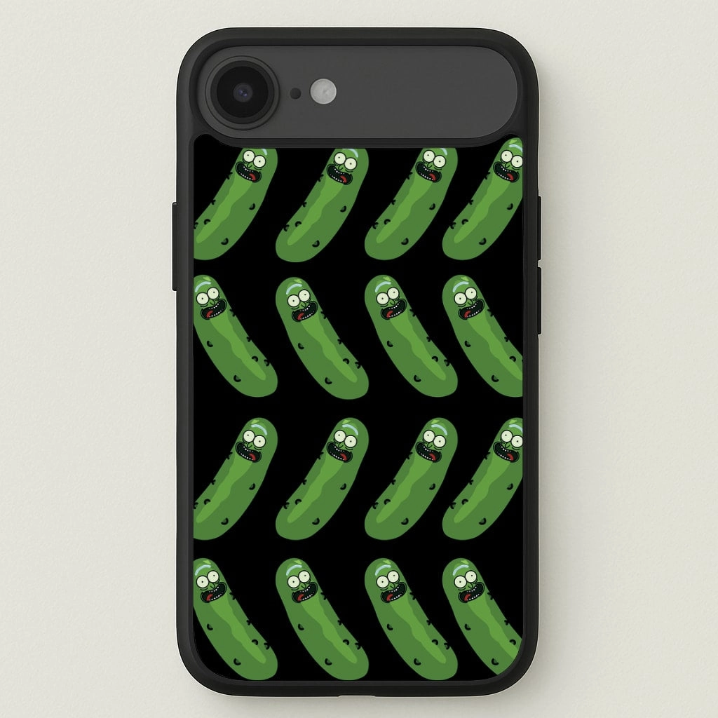 Protective Texture Finish Pickle Rick Pattern - RAM Phone Case