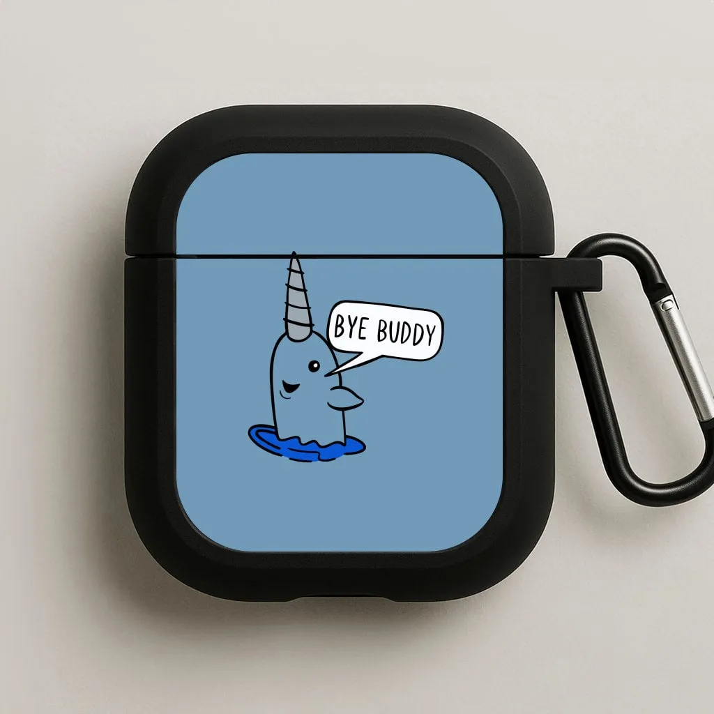 Creative Silicone Shell Bye Buddy - Elf  AirPods Case