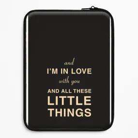 Compact Frame Fashion Accent Little Things Laptop Sleeve