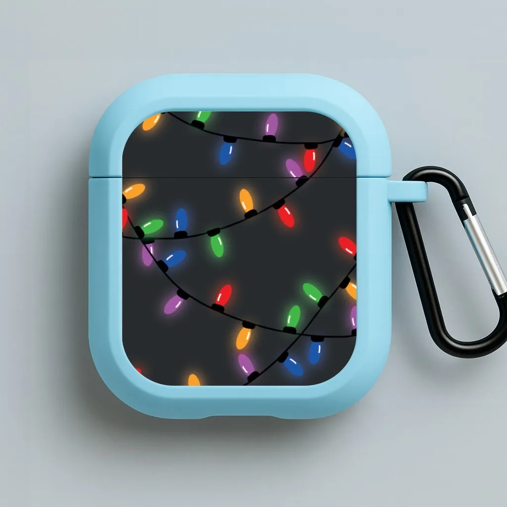 Rainbow Lights - Christmas Patterns AirPods Case Durable Everyday Shell premium travel airpods case