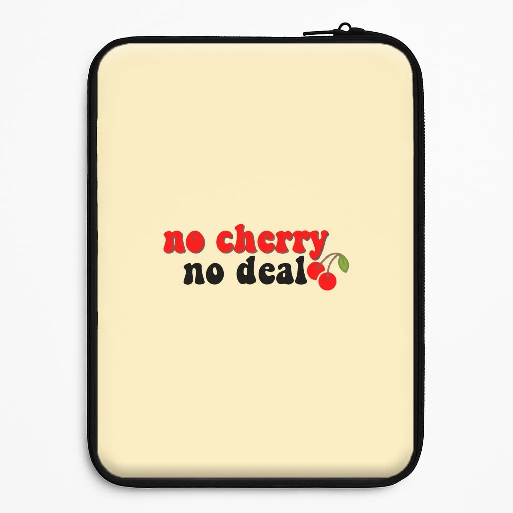 Color Pattern No Cherry No Deal Laptop Sleeve