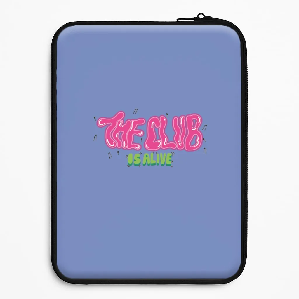 The club is alive Laptop Sleeve Bold Look