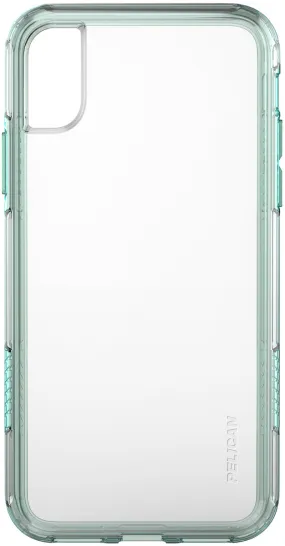 Creative Form Hard Shell Adventurer Case for Apple iPhone X / Xs - Clear Teal
