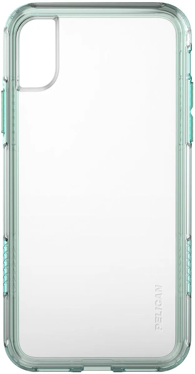 Creative Form Hard Shell Adventurer Case for Apple iPhone X / Xs - Clear Teal