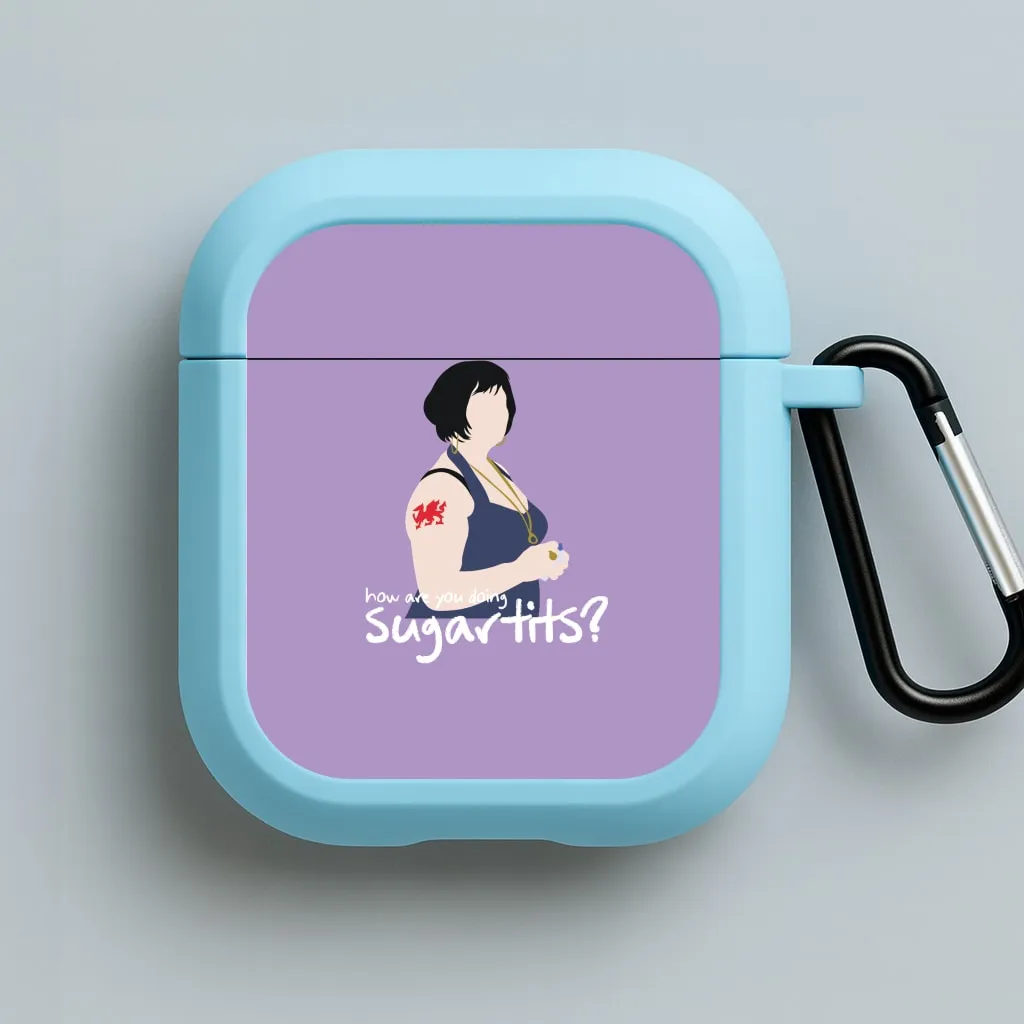 How You Doing? AirPods Case Modern Portable Holder