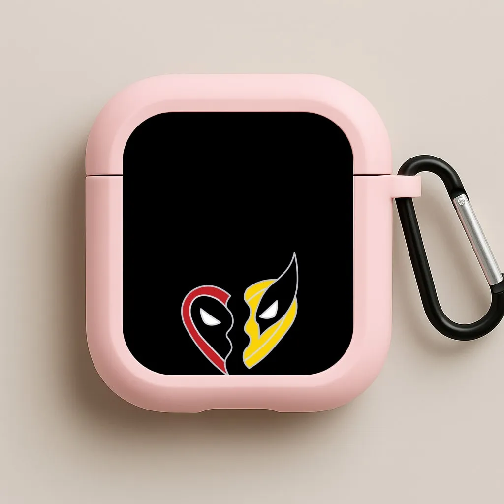 Universal Travel Case Superhero Best Friends Locket AirPods Case