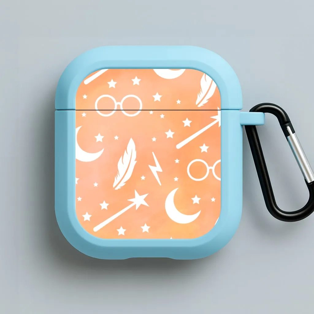 Wizard Icon Patterns AirPods Case Creative Smooth Texture Creative Gadget Holder