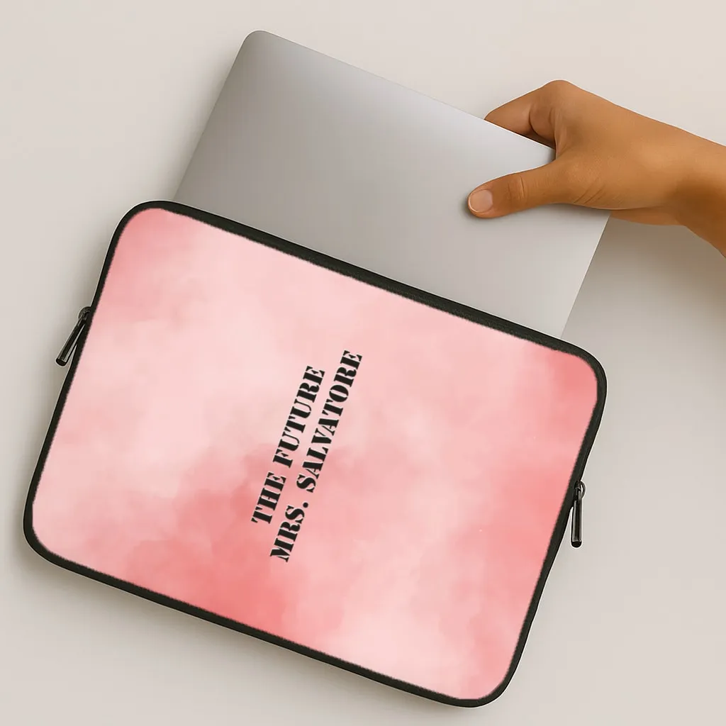The Future Mrs Salvatore - VD Laptop Sleeve Luxury Finish Ergonomic Shape
