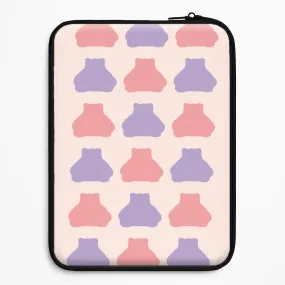 Ergonomic Feel Snorlex pattern Laptop Sleeve