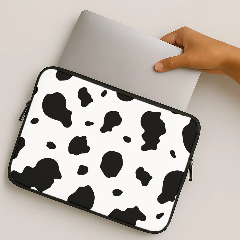 Cow Print 2 Laptop Sleeve Soft Shield