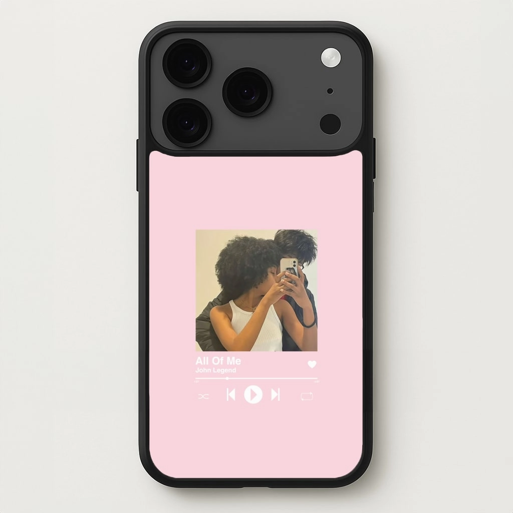 Album Cover - Personalised Couples Phone Case Premium Quality