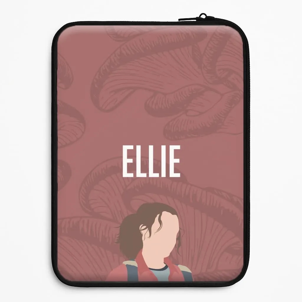 Ellie Mushroom Pattern Laptop Sleeve Rugged Grip