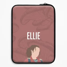 Ellie Mushroom Pattern Laptop Sleeve Rugged Grip