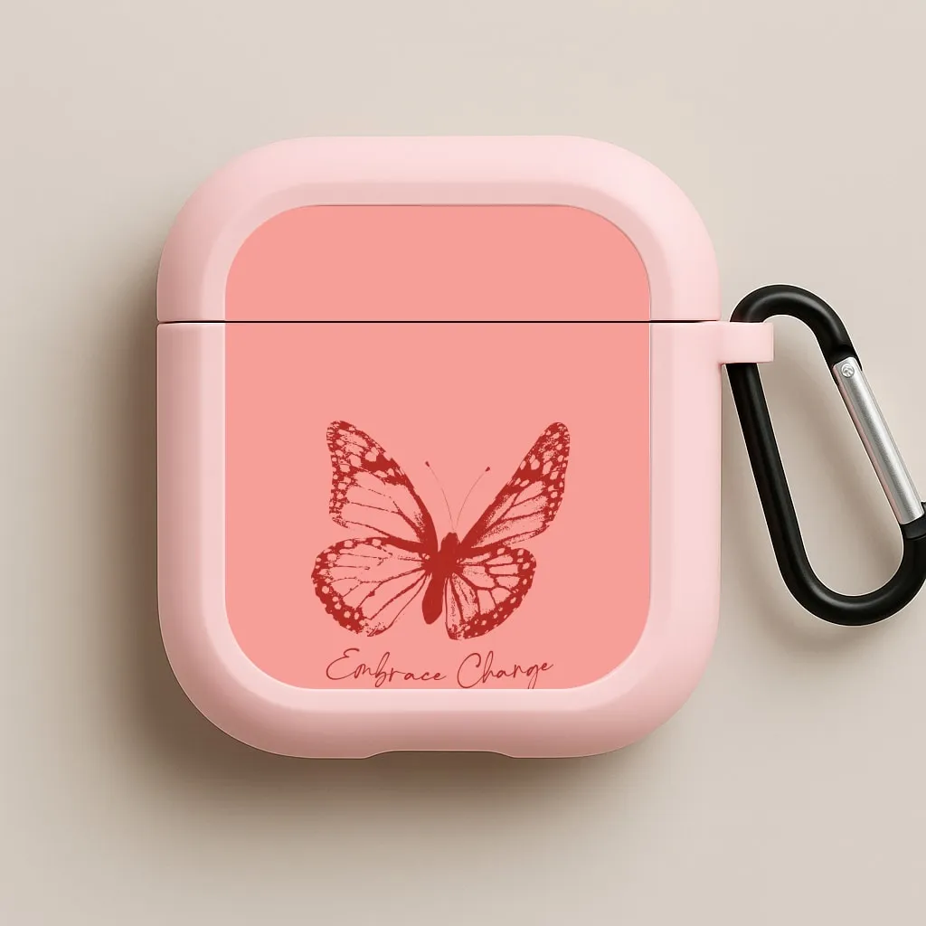 Embrace Change Butterfly AirPods Case sporty style airpods protector