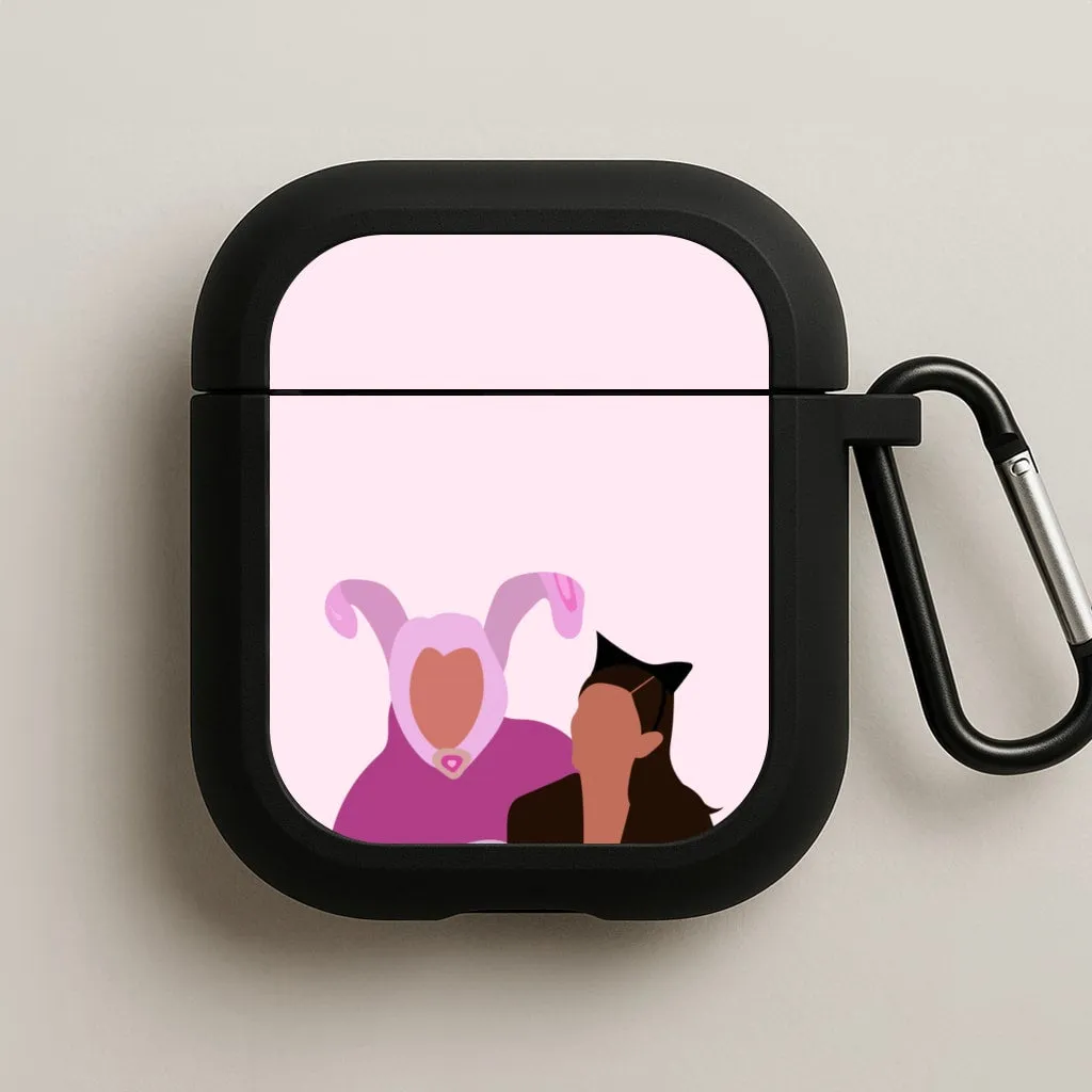 durable neon travel airpods shell A Geller Halloween AirPods Case