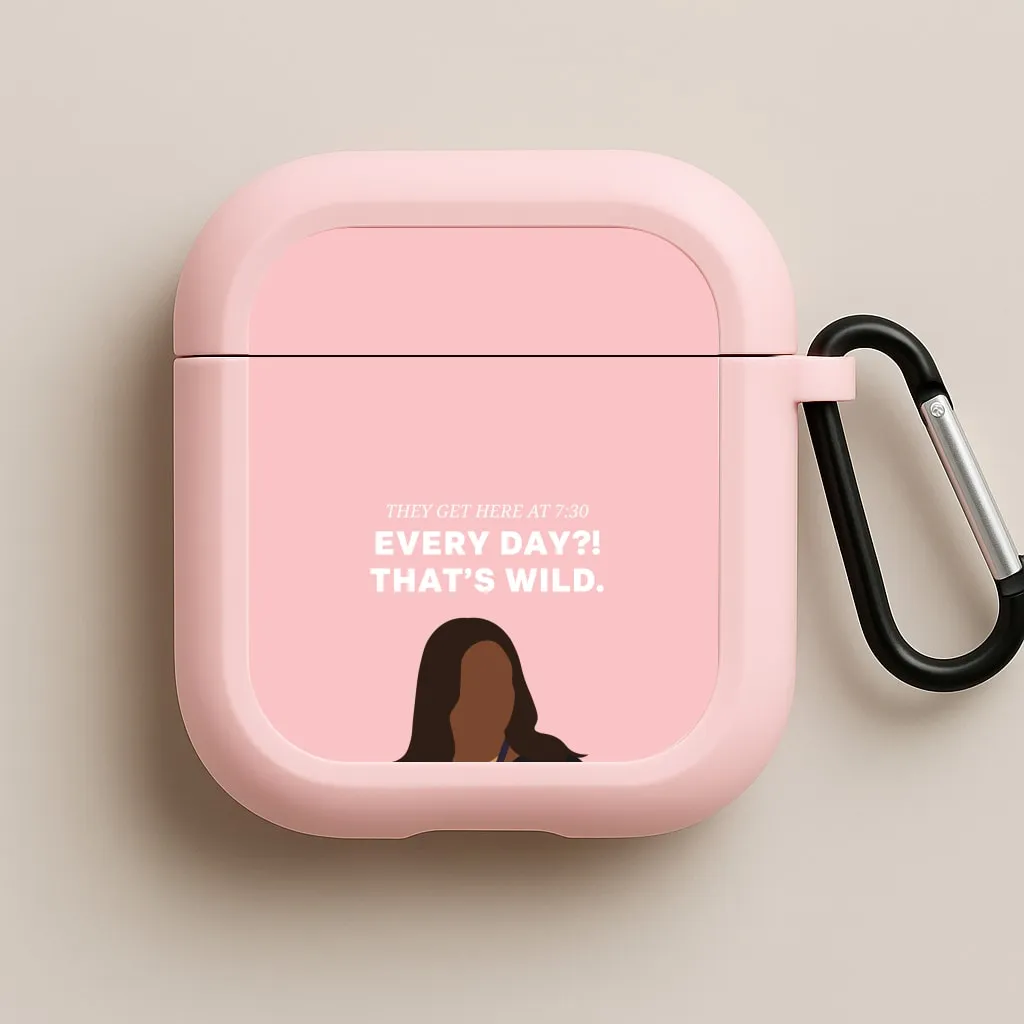 fashion portable neon silicone protector Every Day?! That's Wild AirPods Case