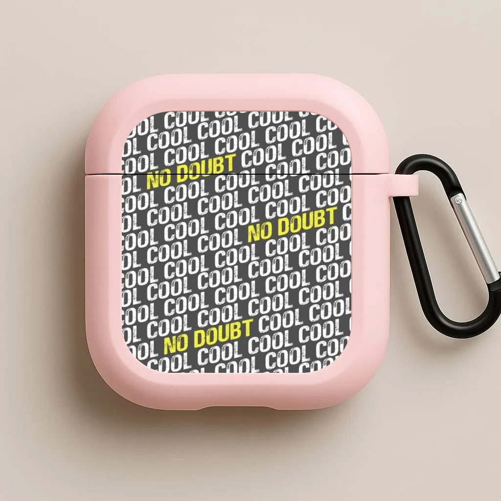 Cool Cool Cool No Doubt Pattern - B99 AirPods Case sleek neon commuter travel shell