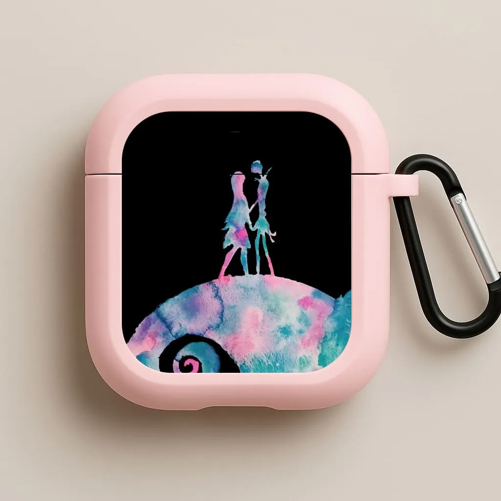 Watercolour TNBC AirPods Case durable sports silicone protector