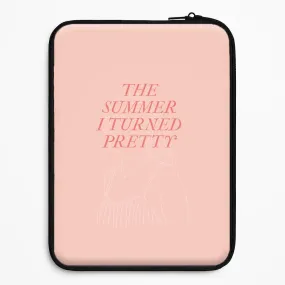 Glossy Finish Look Hybrid Grip Finish TSITP Belly Outline Laptop Sleeve