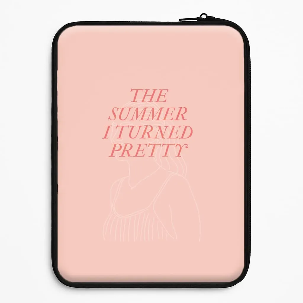 Glossy Finish Look Hybrid Grip Finish TSITP Belly Outline Laptop Sleeve