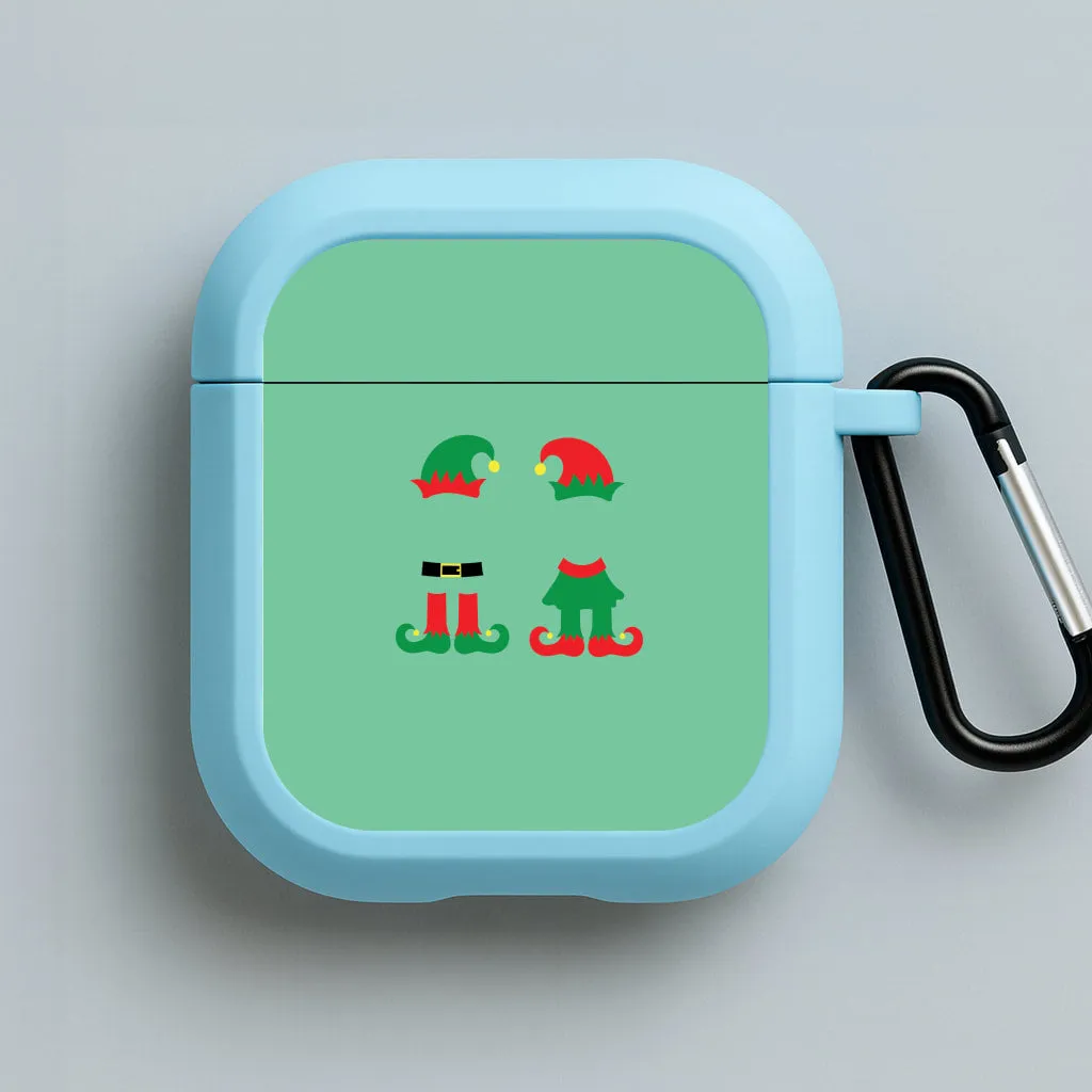 soft rubber airpods holder Elf Body - Christmas AirPods Case