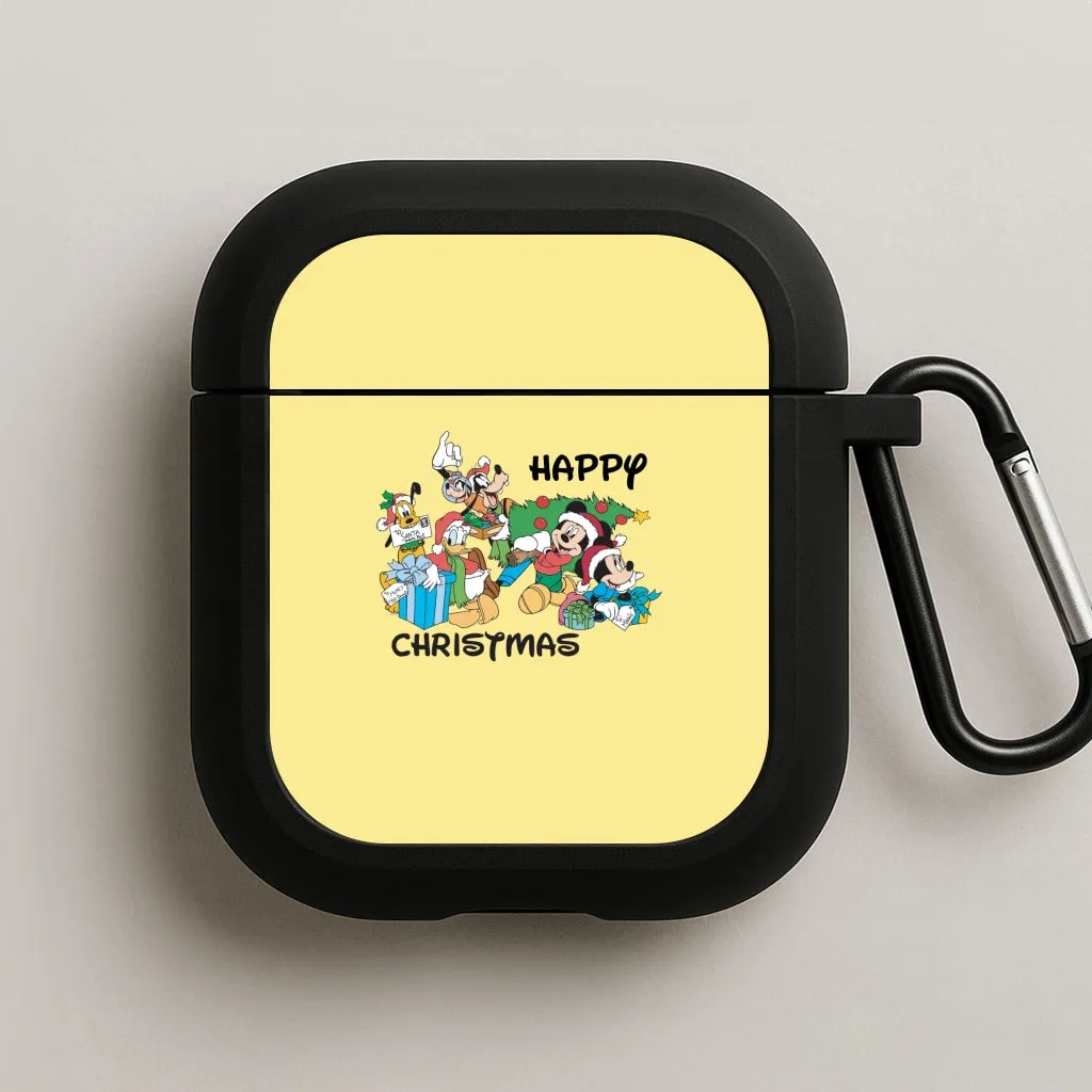 Fairytale Happy Christmas AirPods Case Soft Protective Sleeve