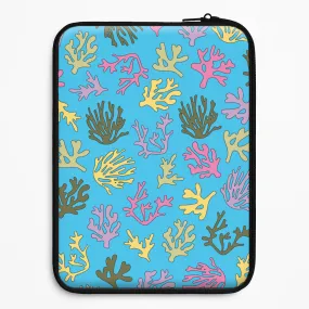 Hybrid Finish Protective Shell Coral Pattern - Sealife Laptop Sleeve