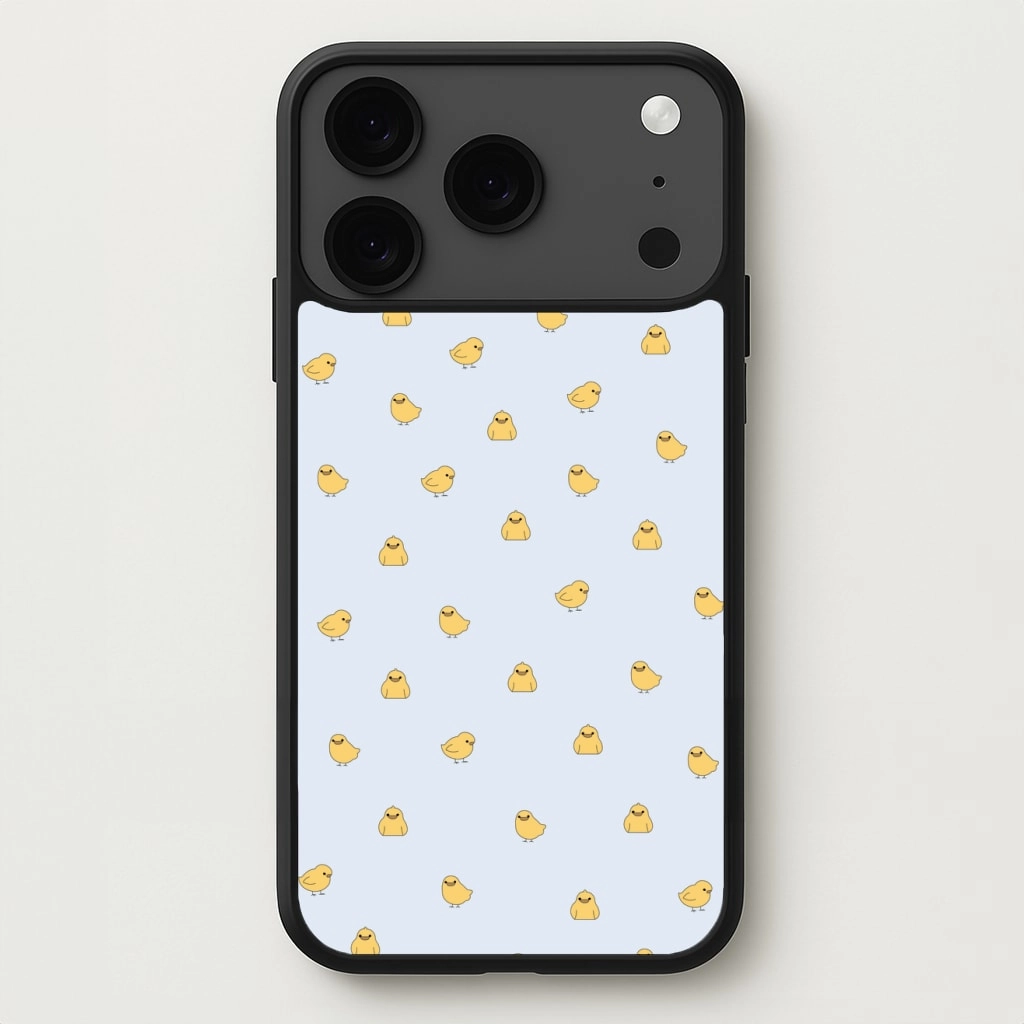 Durable Finish Layer Comfort Edge Chicks - Easter Patterns Phone Case