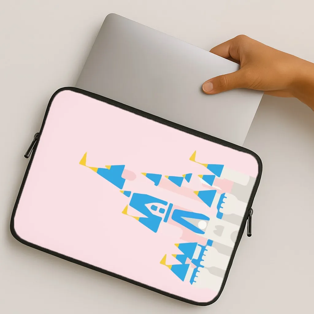 Luxury Surface Layer Creative Texture Fairytale Castle Laptop Sleeve