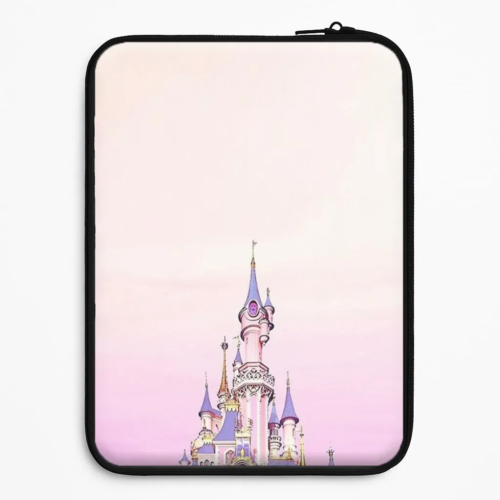 Fairytale Castle Laptop Sleeve Durable structure Classic Texture