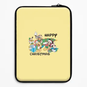 Fairytale Happy Christmas Laptop Sleeve Magnetic Mount