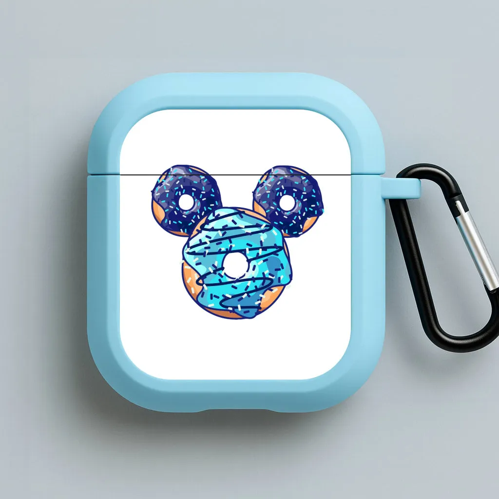 premium hybrid silicone cover eco sustainable commuter protector Fairytale Mouse Doughnuts AirPods Case
