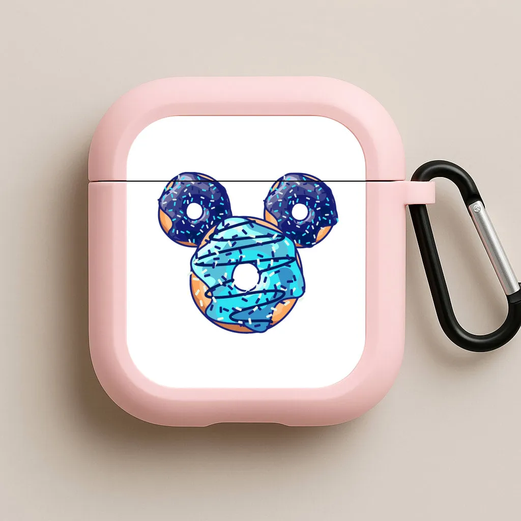 Everyday Travel Gear ultra thin silicone airpods shell Fairytale Mouse Doughnuts AirPods Case