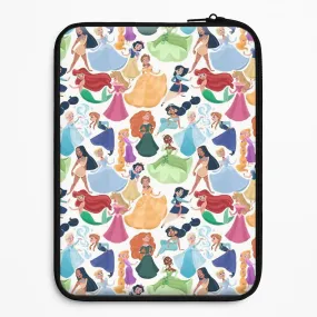 Rugged Finish Fairytale Princess Pattern Laptop Sleeve
