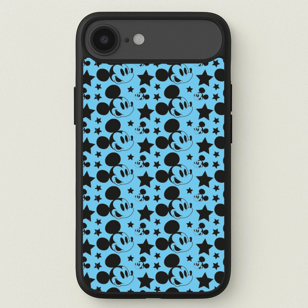 Fairytale Mouse Pattern Phone Case Clear Back