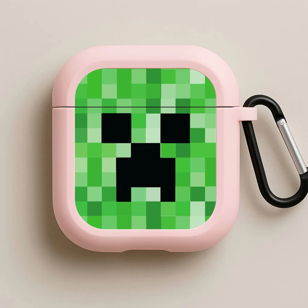 Creeper Face - Mining AirPods Case Universal Tech Accessory