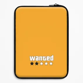 Everyday Style Soft Edge Texture Wanted - Video Game Laptop Sleeve