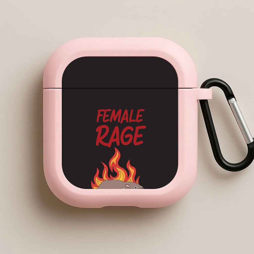 anti slip airpods skin Female Rage AirPods Case