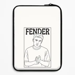 Bold colors Fender Outline Laptop Sleeve